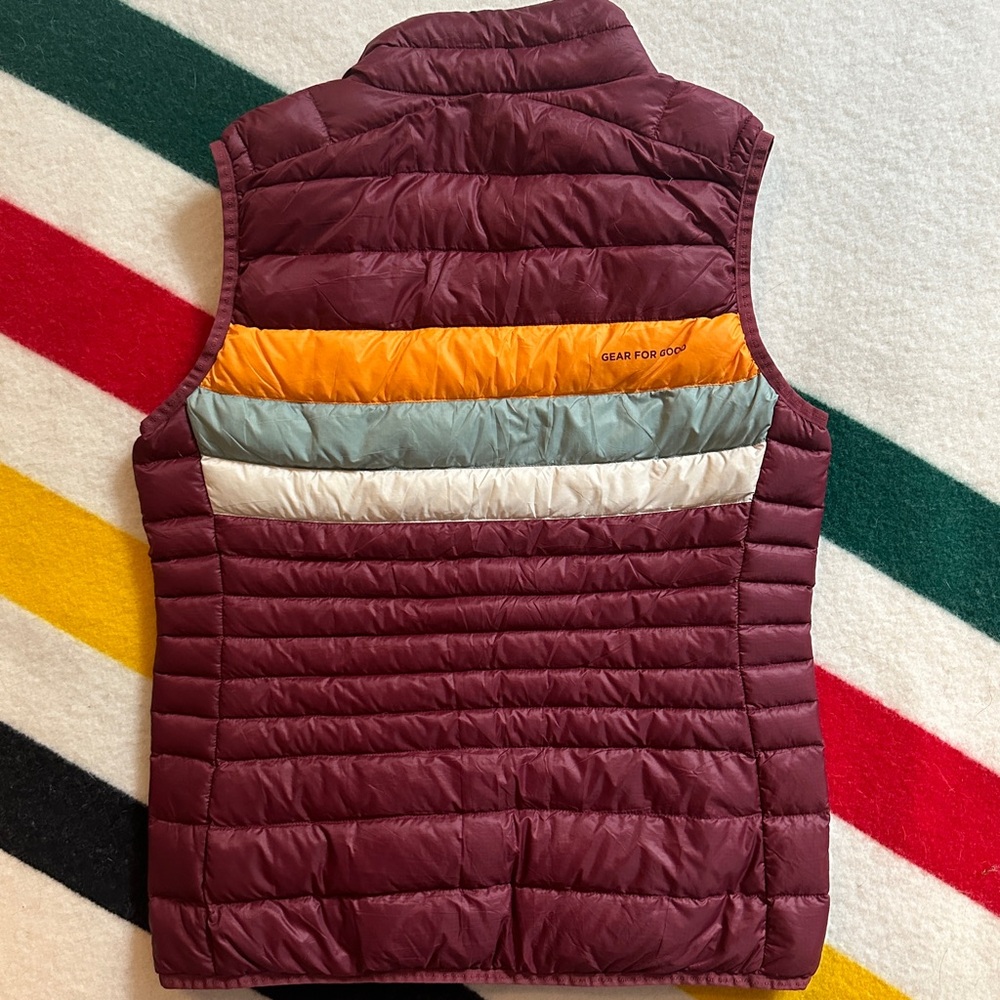 Cotopaxi Women's Multicolor Puffer Vest - Picture 2 of 5